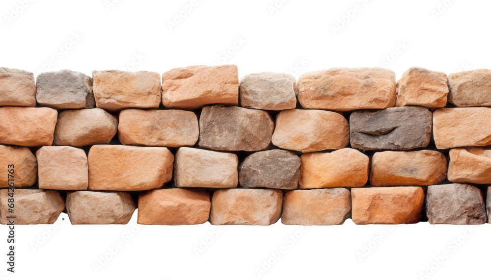 stack of bricks wall isolated on transparent background cutout stack of bricks wall isolated on transparent background cutout