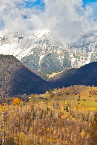 Piatra Craiului mountains view