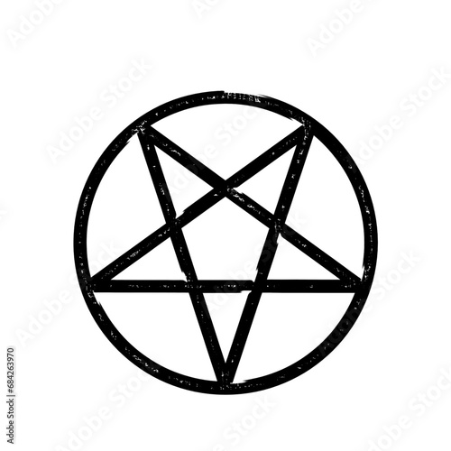 Pentagramm Symbol - Vektor