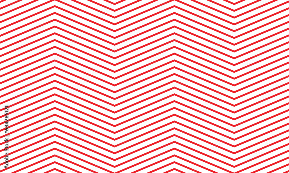 abstract geometric horizontal red wave corner line pattern can be used background.