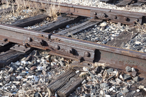 Very Old Railroad Track Joints