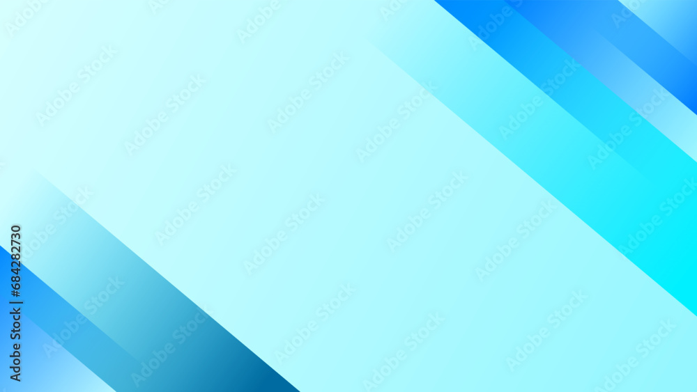 Diagonal fading blue green side lines copy space background