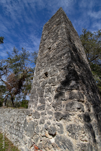 The historic Yulee Sugar Mill Ruins State Park, in Homosassa, Florida. photo