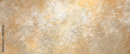 Vintage old stone vector texture. Abstract aged painting background for cover design, poster, flyer, cards, poster. Dirty old surface. Painted gold backdrop. © Maribor