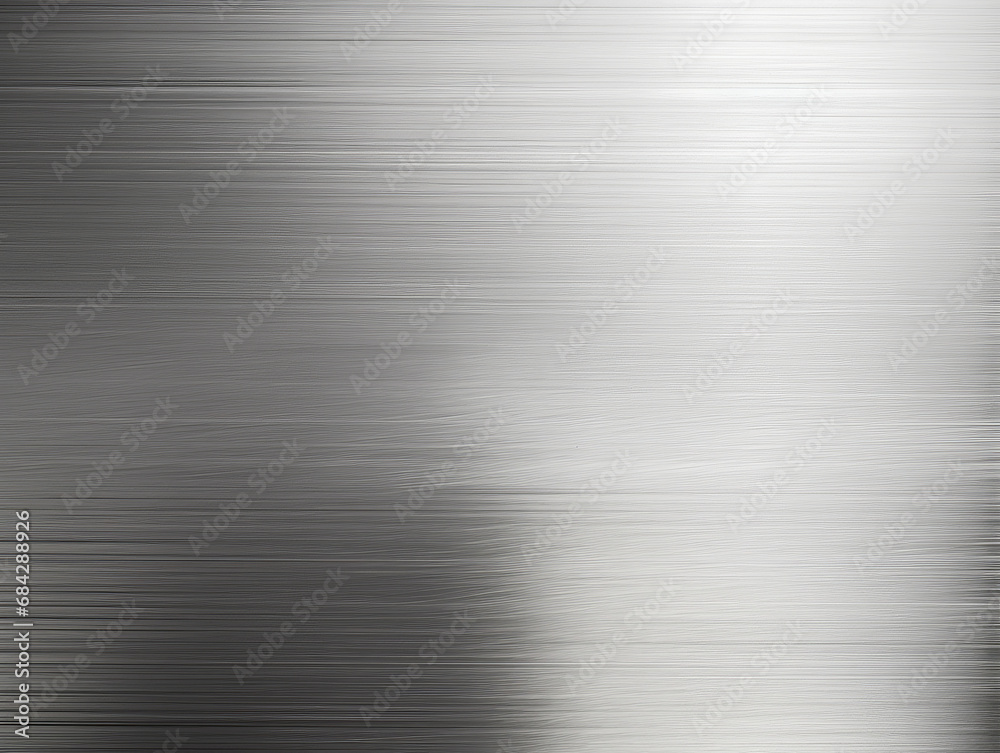 Polished matte sheet of brushed metal plate. Polished matte sheet of brushed metal plate.