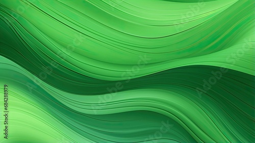 Abstract organic green lines as wallpaper