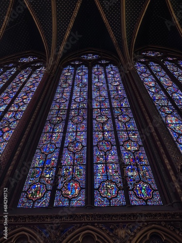 stained glass window Sainte Chapelle