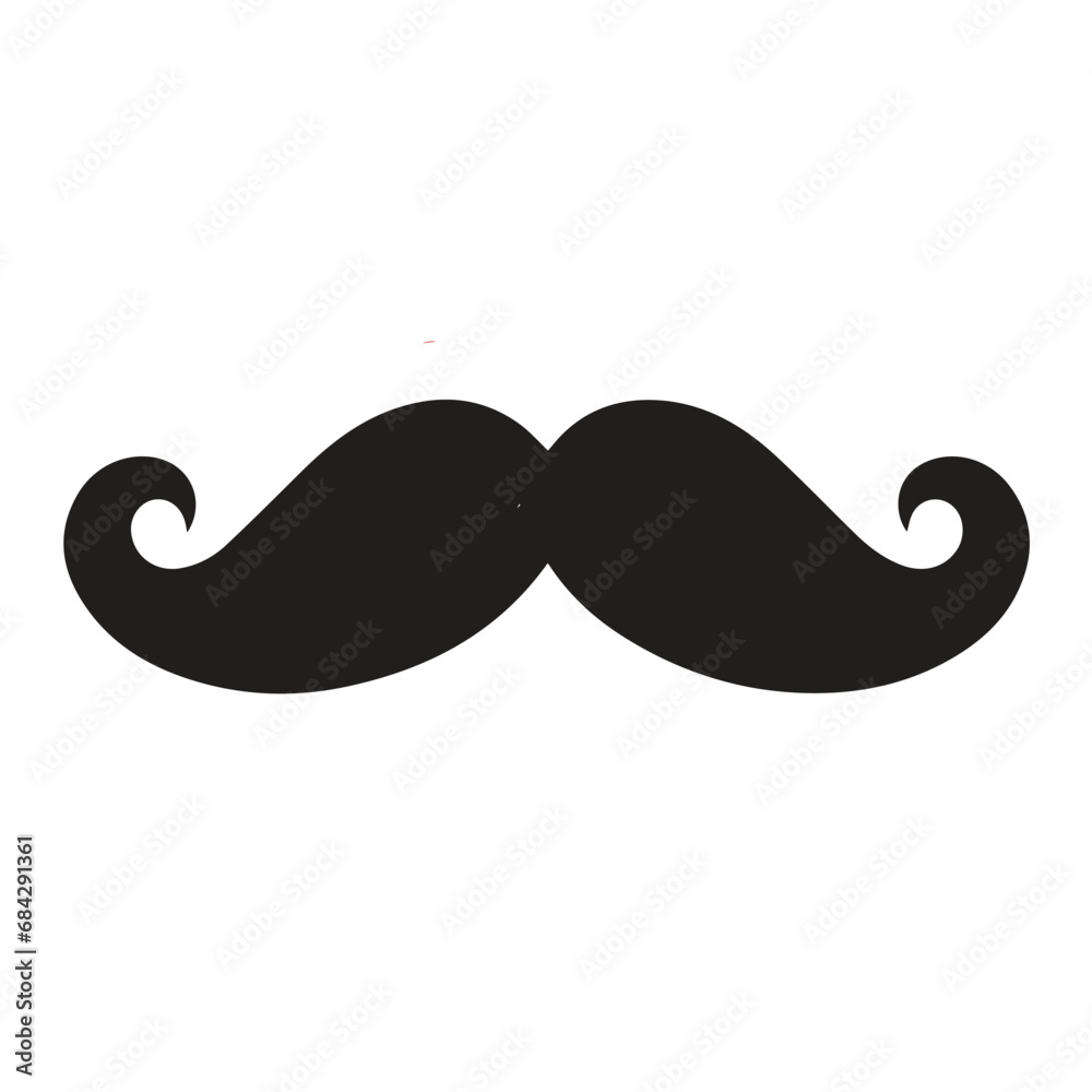 Italy's iconic moustache A straightforward vector icon of an Italian moustache for the web Italy's iconic moustache A straightforward vector icon of an Italian moustache for the web