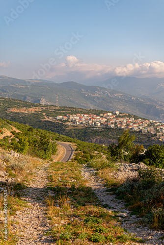 Aerial view of Senj town, touristic destination in Croatia © michaldziedziak