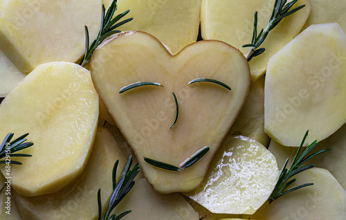 PATATE FRITTE  AMO PATATE  FESTA SAN VALENTINO  PER PIZZA 