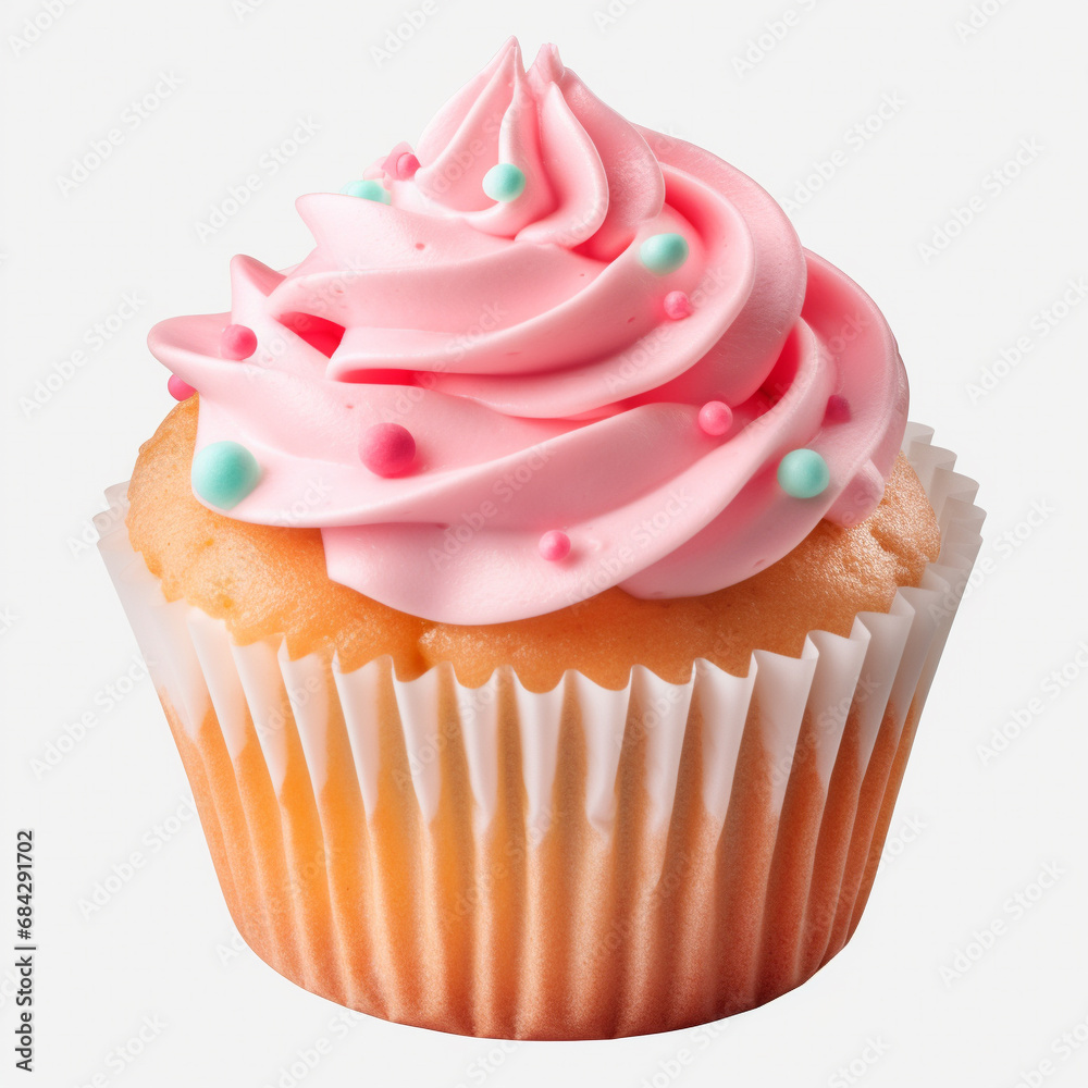 cupcake isolated on white cupcake isolated on white