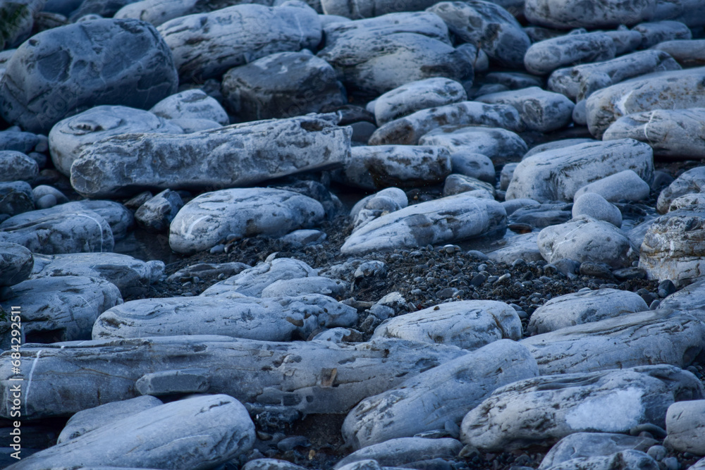 rocks on the beach rocks on the beach
