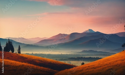 Montanhas geradas por ia