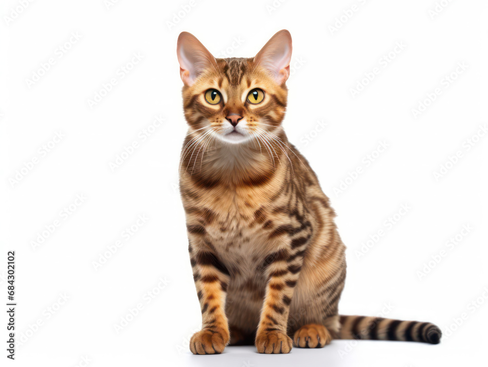 Lukoi Cat Studio Shot Isolated on Clear Background, Generative AI Lukoi Cat Studio Shot Isolated on Clear Background, Generative AI