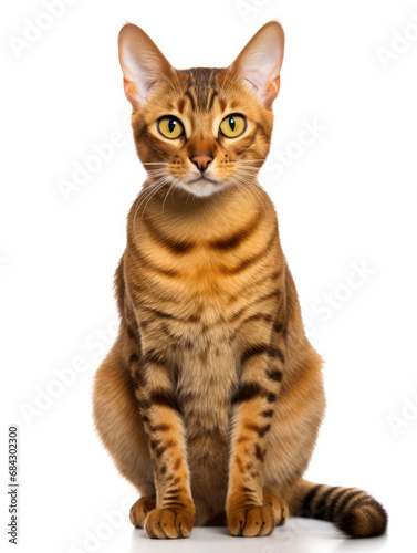 Lukoi Cat Studio Shot Isolated on Clear Background, Generative AI