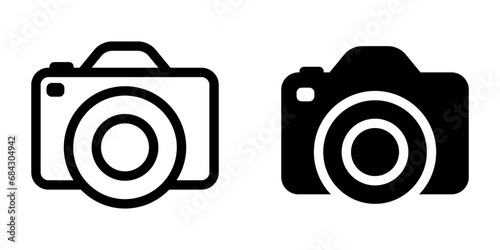 Camera Photo icon. flat design vector illustration for web and mobile