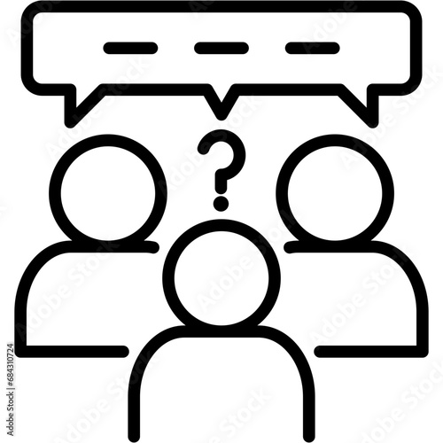 Group Discussion Icon