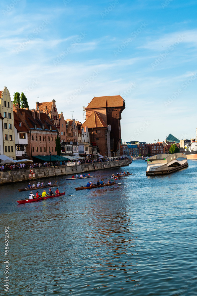 Fototapeta premium river in the city