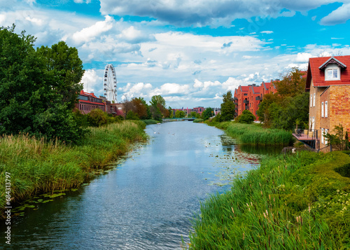 river in the city