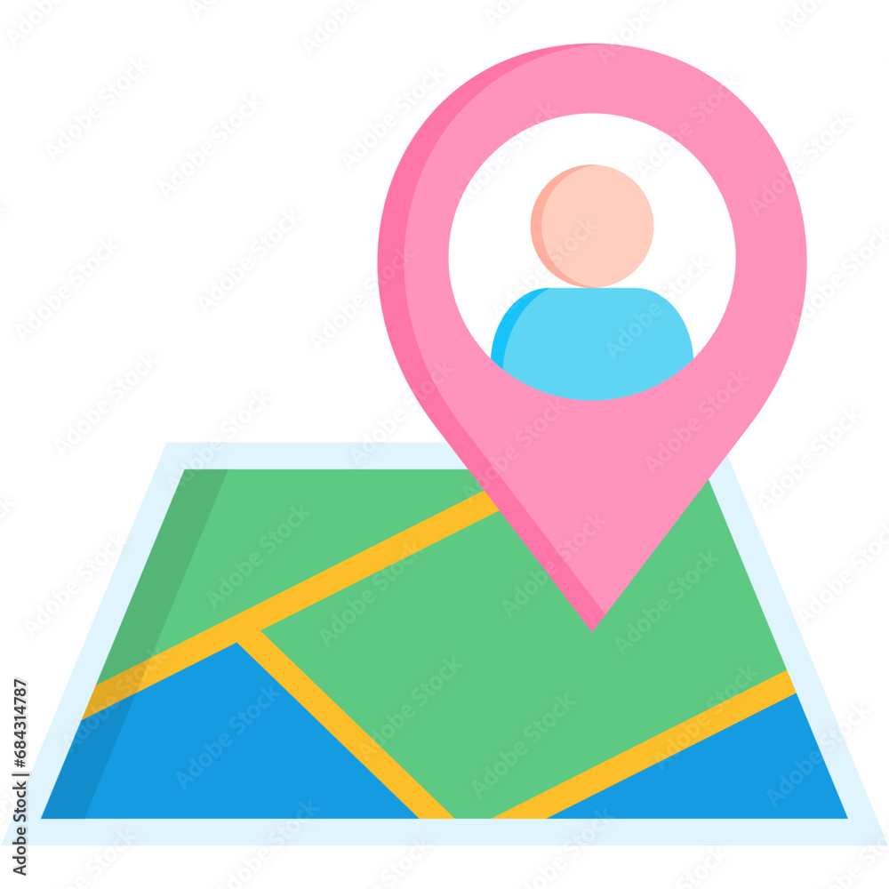 Maps And Location Icon Maps And Location Icon