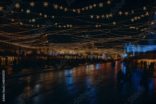 pier at night