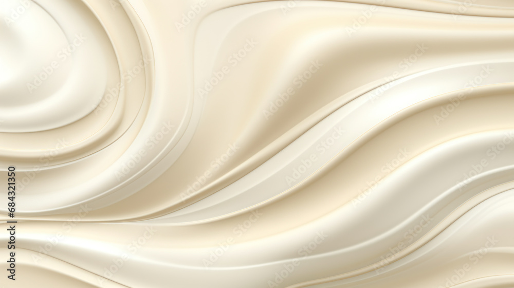 Ice cream leaks. Cream smudges on the cake. Abstract background. 3d rendering. Ice cream leaks. Cream smudges on the cake. Abstract background. 3d rendering.