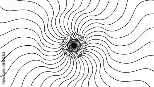 looped animation background. black and white for screensaver