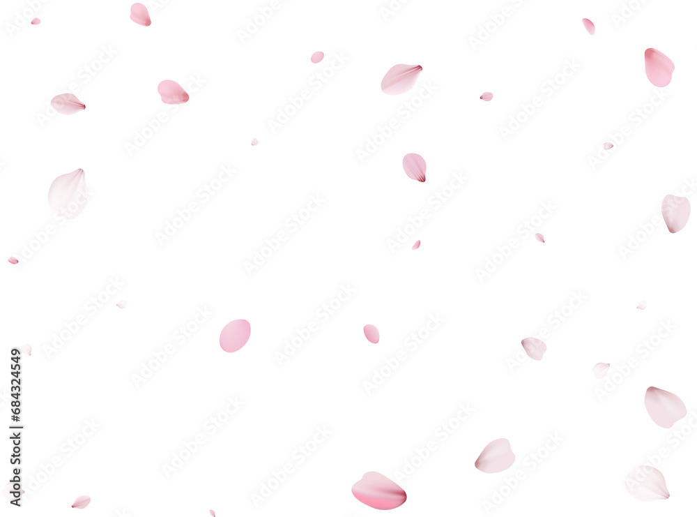 Realistic Cherry Petals