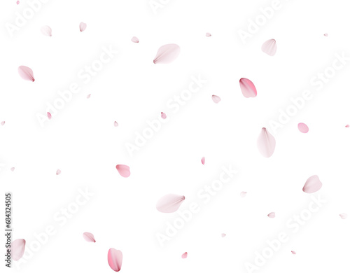 Realistic Cherry Petals