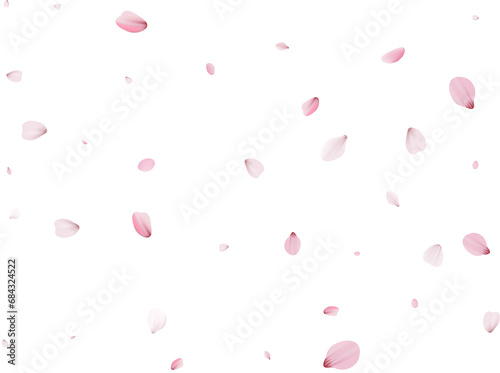 Realistic Cherry Petals
