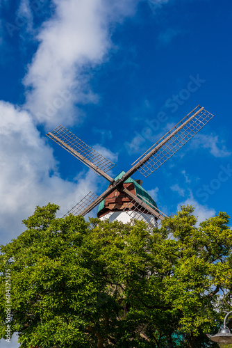 Windmill Amanda in Kappeln An der Schlei  Germany.