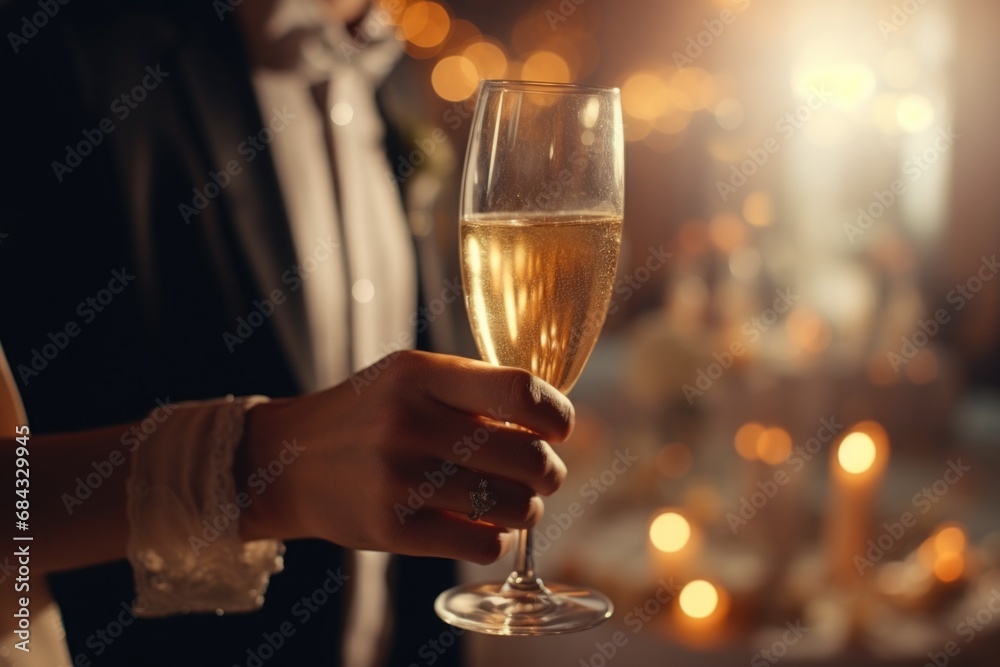 A person holding a glass of wine. Suitable for use in wine-related articles or advertisements. A person holding a glass of wine. Suitable for use in wine-related articles or advertisements.