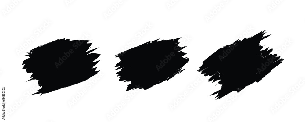 brush silhouettes, hand draw brush effect, brush frame brush silhouettes, hand draw brush effect, brush frame