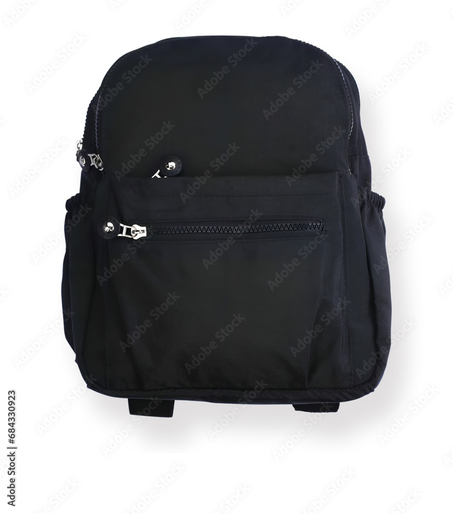 Naklejka premium black backpack