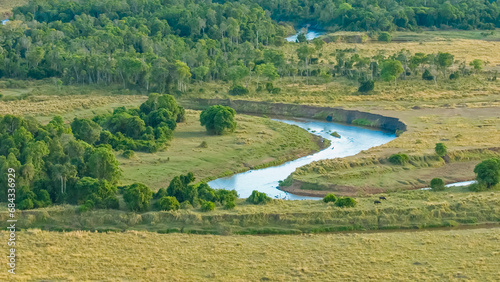 River in the Maasai Mara 