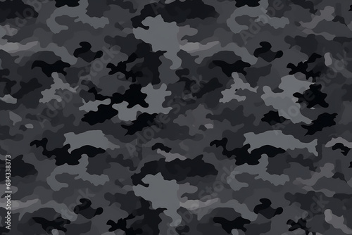 Charcoal army camo pattern