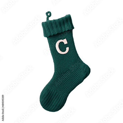 Green Christmas Stocking