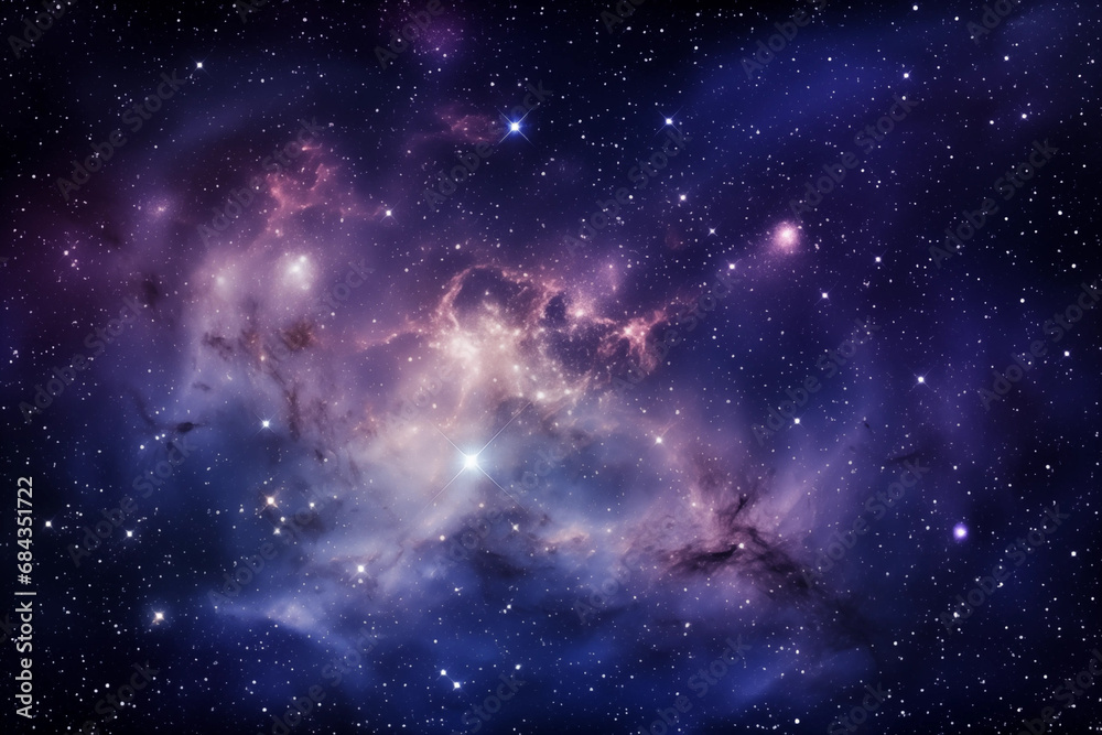 Obraz premium Outer Space Stars Galaxies and Nebula