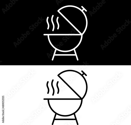 Grill icon, Barbeque Icon Vector Design