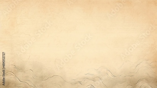 Japanese classic beige paper design texture. Asian vintage background. Generative AI.