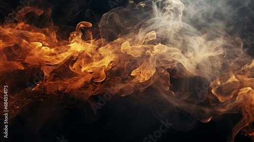 Smoke boom wallpaper  photo