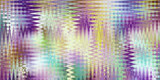 abstract purple multicolored amplitude waves artwork