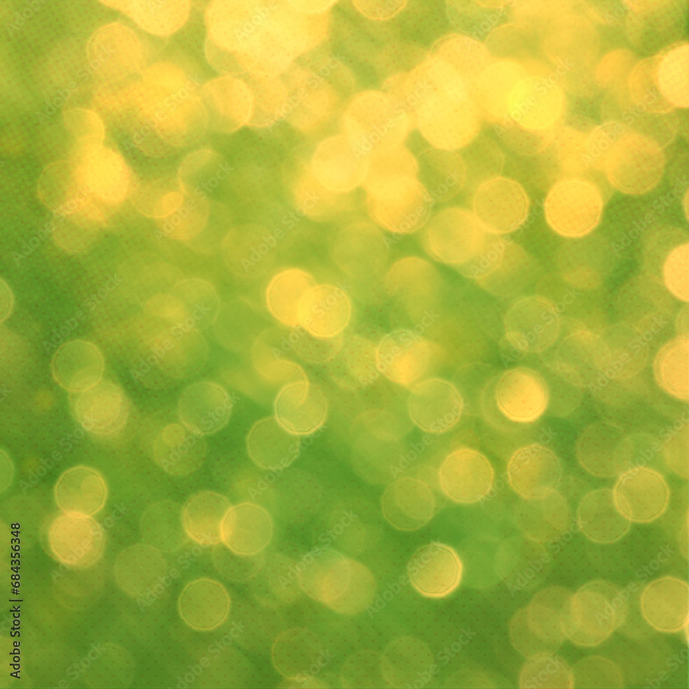 Obraz premium Green boleh blurred background for seasonal, holidays, event celebrations and various design works