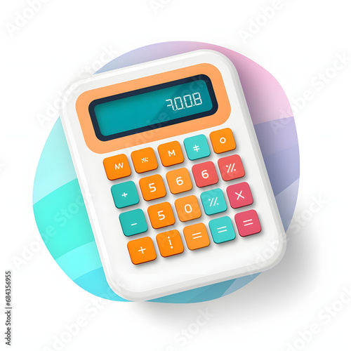 calculator icon illustration