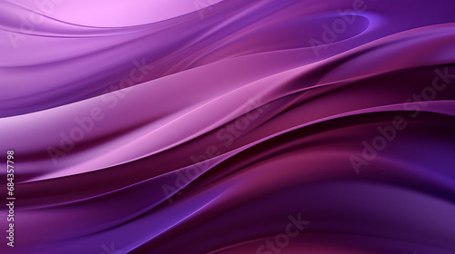 Elegant  Smooth Wavy Purple Background Design