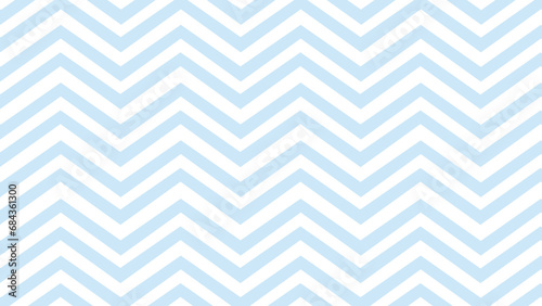 Blue and white zigzag wave geometric background photo