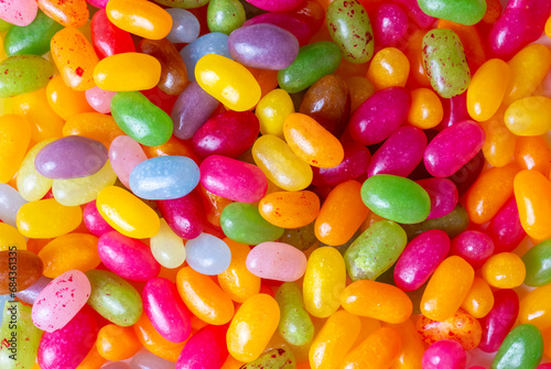 Colorful jelly beans for ba...