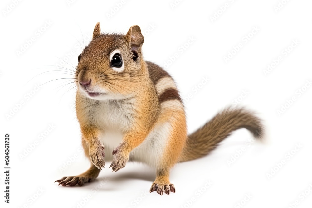 Cute chipmunk photography stock image