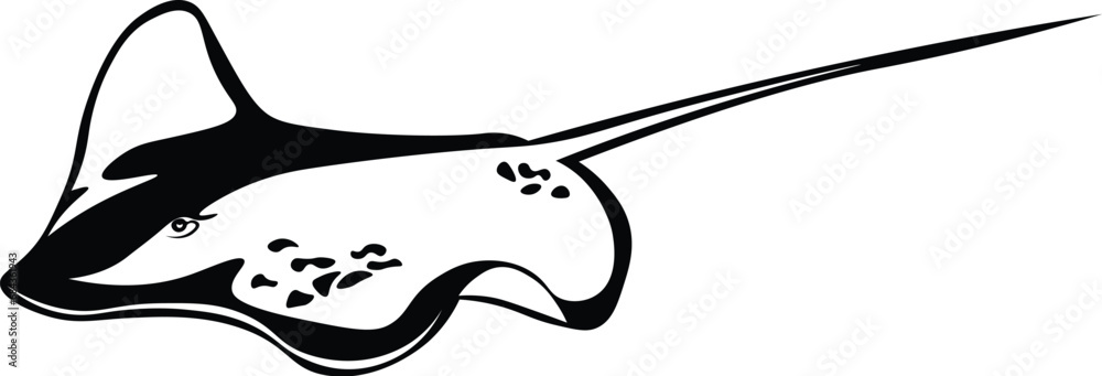 Vetor de Cartoon Black and White Isolated Illustration Vector Of A ...