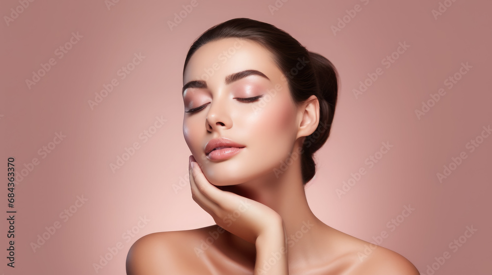 portrait of a young beautiful European woman on a white background, face, girl, beauty, care, cosmetics, clear skin, smile, hair, style, spa, cosmetology, model, studio, advertising, person, lady portrait of a young beautiful European woman on a white background, face, girl, beauty, care, cosmetics, clear skin, smile, hair, style, spa, cosmetology, model, studio, advertising, person, lady